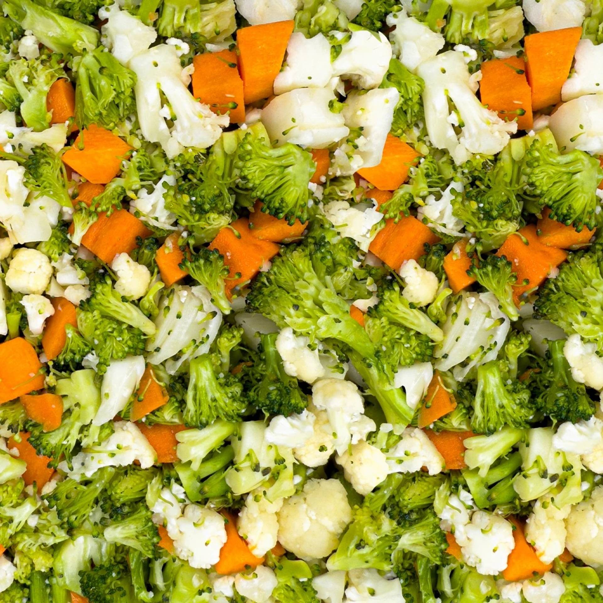 V10. Vegetales Mixtos (Brócoli, Coliflor, Zanahoria)