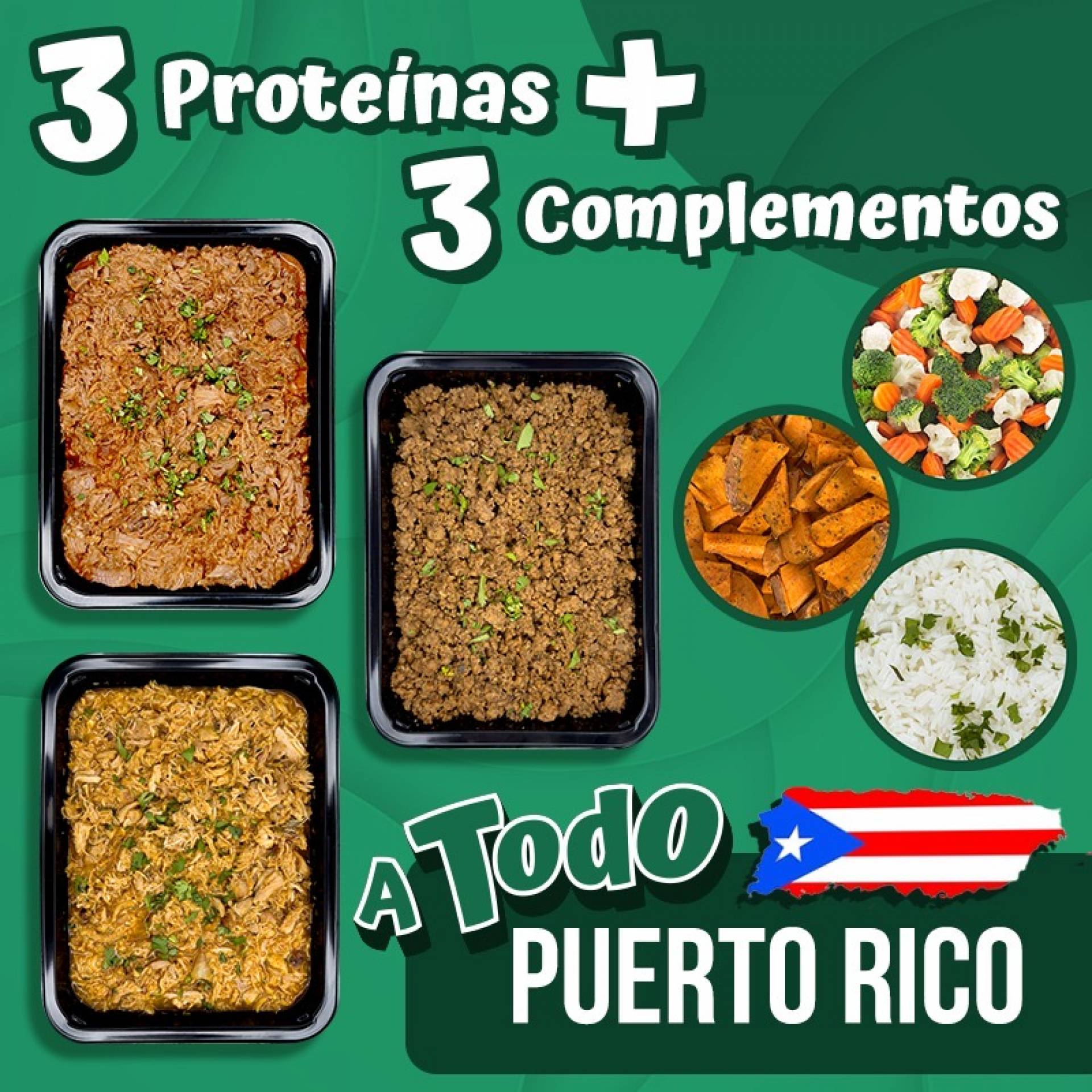 3 Proteinas + 3 Complementos (Vaquita Bowls Pack) PR